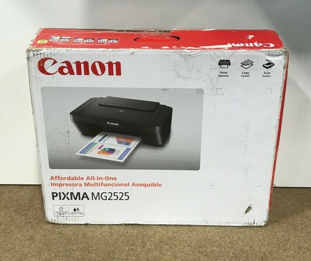 Canon PIXMA MG2525 All-in-One Inkjet Printer Black ✅❤️️✅❤️️