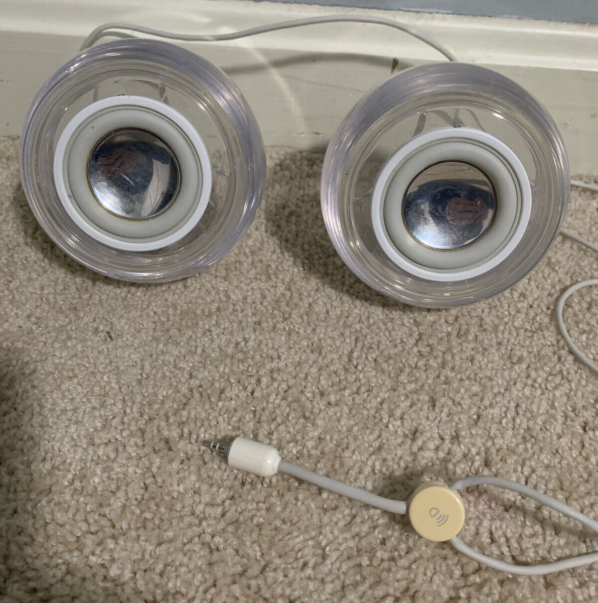 Genuine Apple M6531 Pro Speakers Clear Not Tested
