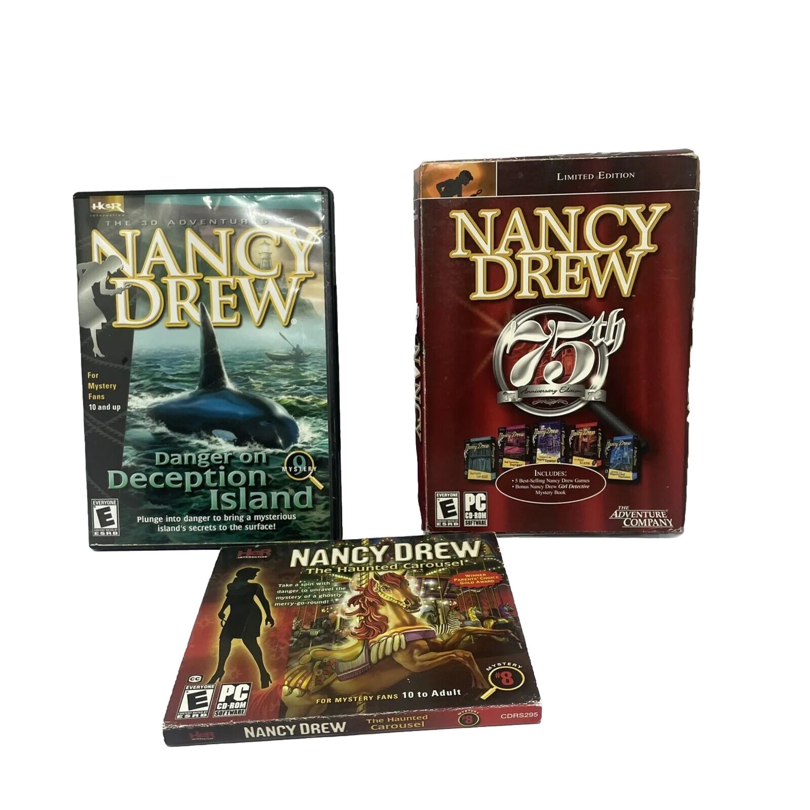 Nancy Drew 75th Anniversary Limited Edition Box Plus PC Games