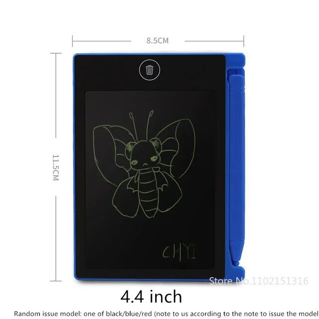 Lcd Drawing Electronic Writing Tablet Board Doodle Kids Notepad Gift Office