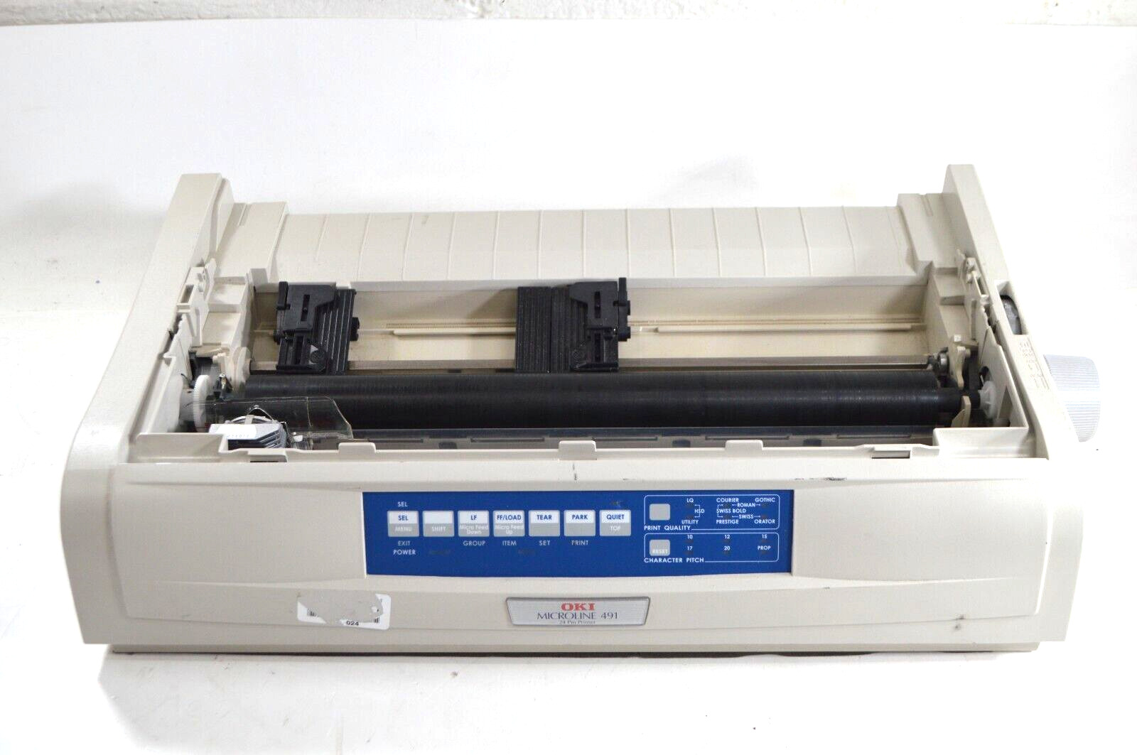 Oki Okidata Microline 491 24 Pin Printer Dot Matrix Printer , CHECK DESC