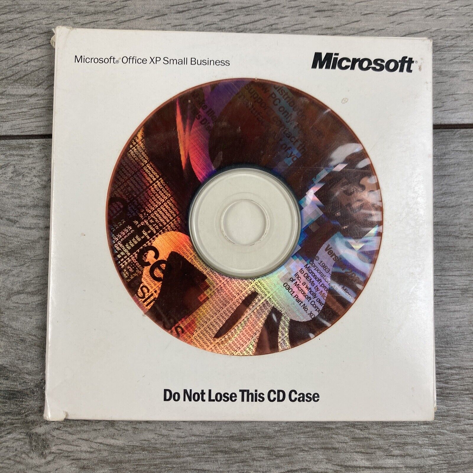 Microsoft Office XP 2002 SBE Dell Small Business Edition w/ Product Key 2 Discs