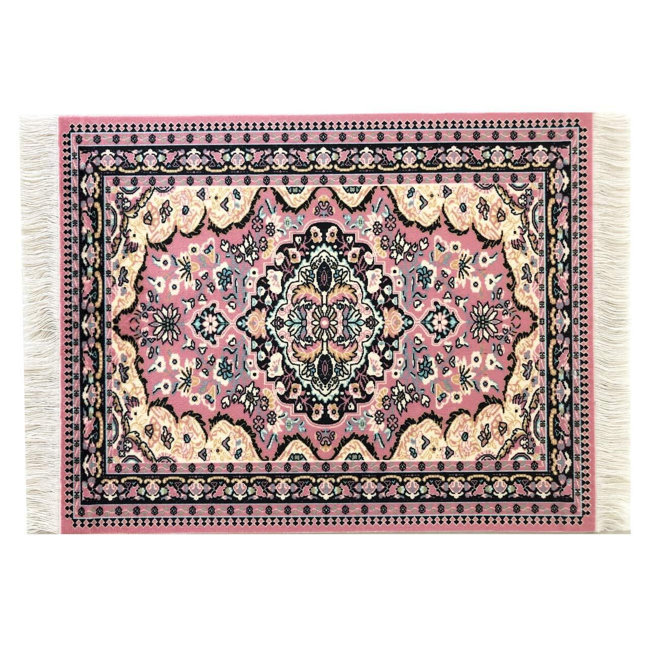 Computer Carpet Mouse Pad | Oriental Style Rug Mouse Mat