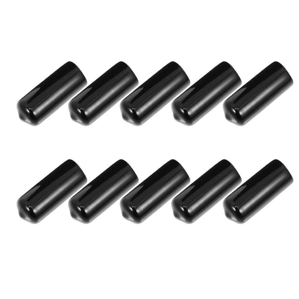  10 Pcs Cue Tip Cover Billiard Pool Necessity Rubber Tips Covers Head