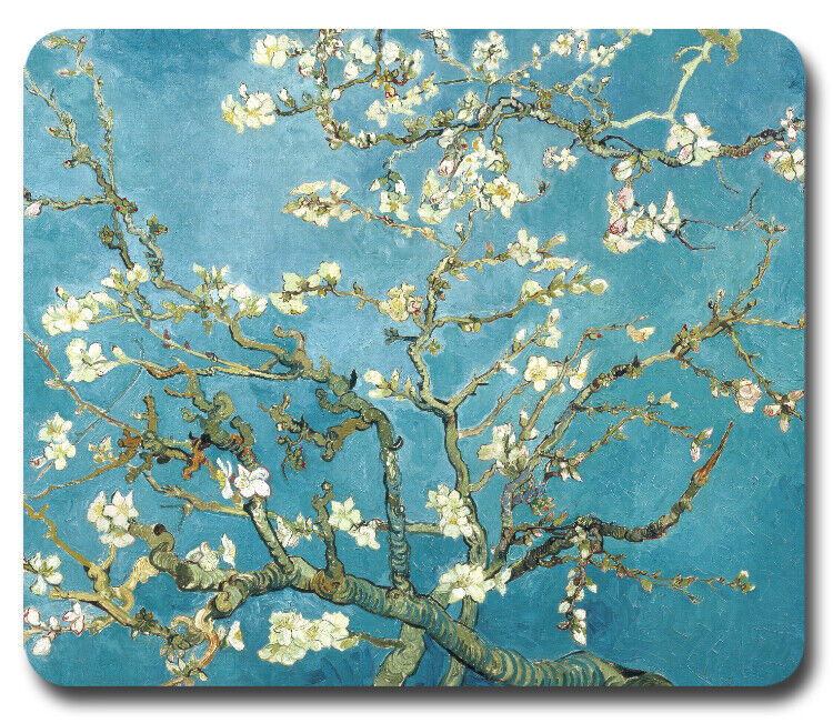 Van Gogh Art ~ Almond Blossom ~ Mouse Pad / PC Mousepad ~ Gifts for Artists