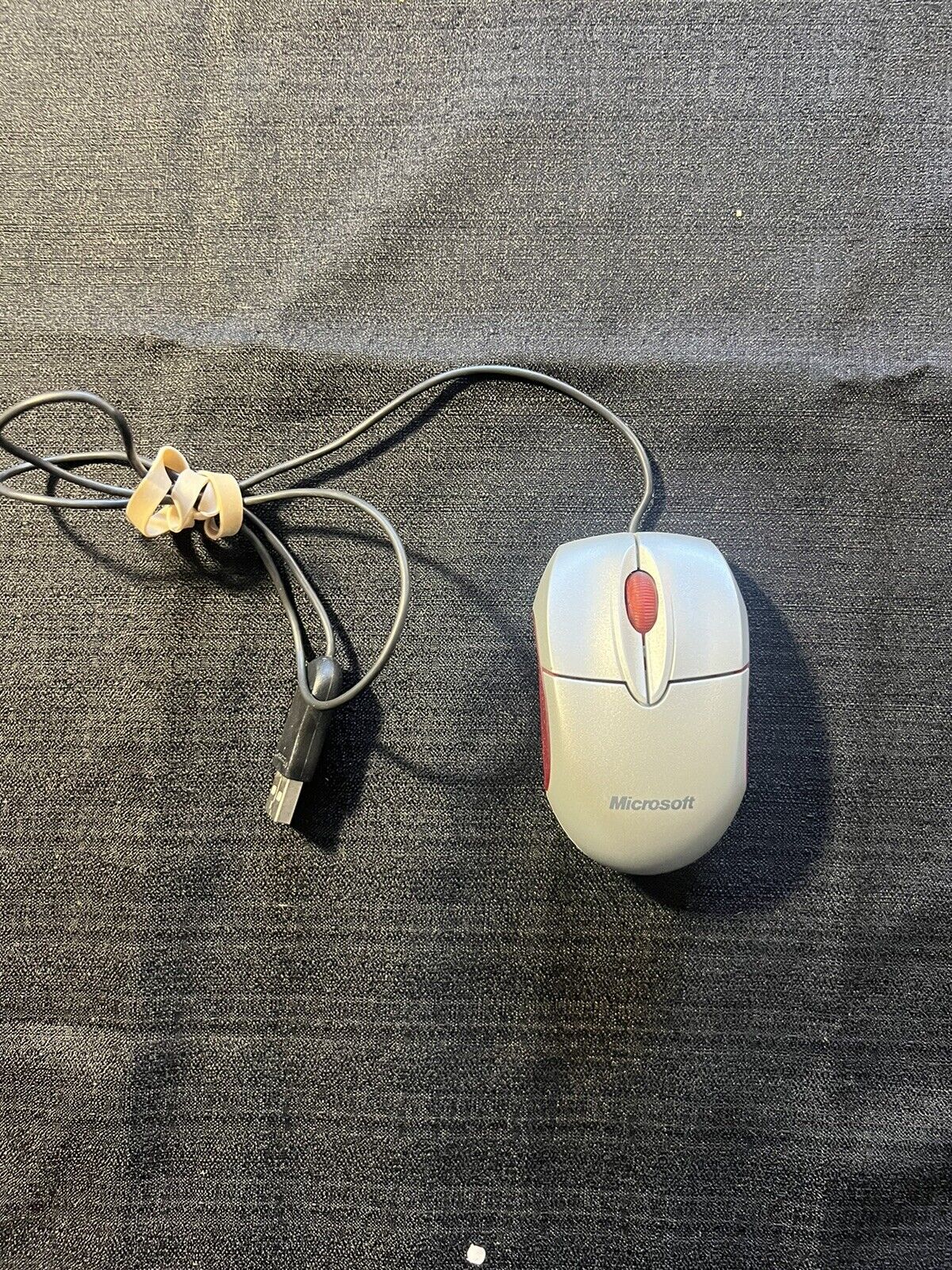 Microsoft 1020 Notebook Optical Mouse USB EUC Tested - Works Great Ships FREE