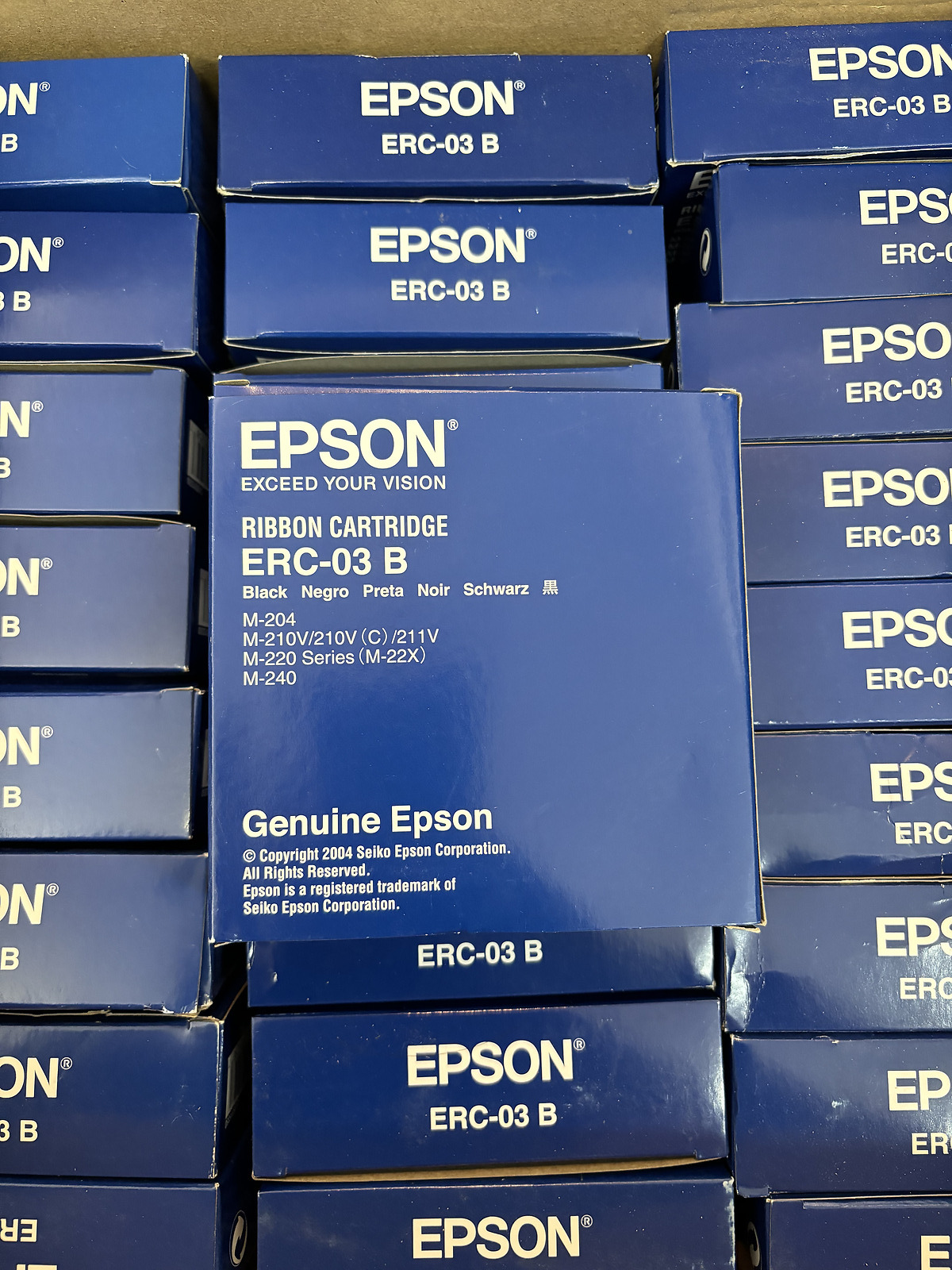 Epson ERC-03 B Ribbon Cartridge Black - 2 pack