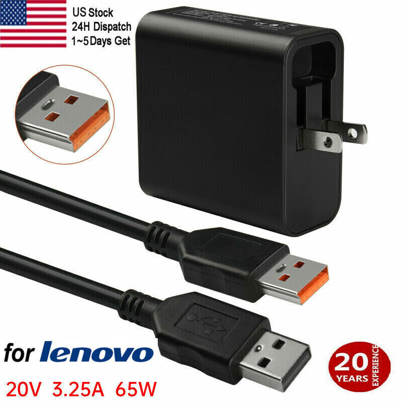 65W AC Charger For Lenovo Yoga 700 700-11ISK 700-14ISK Yoga 900 900-13ISK Laptop