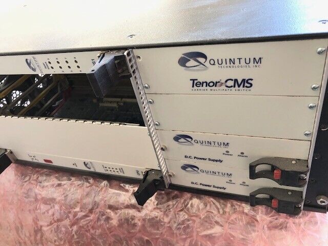QUINTUM TENOR CMS 480 MPC-8 with 8 T1/E1 ports and 120 VoIP DSP VOIP Gateway