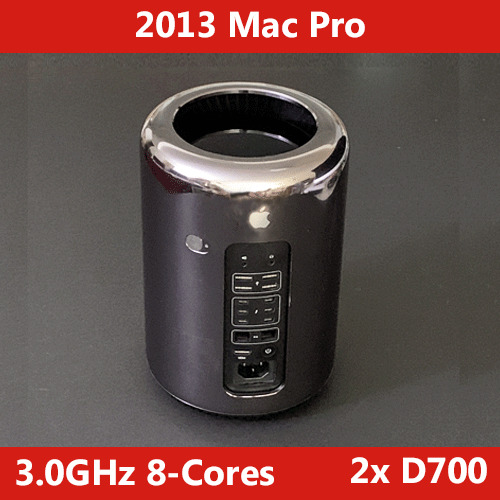 2013 Mac Pro | 3.0GHz 8-Cores | Dual D700 | 64GB RAM | 2TB NVMe PCIe SSD