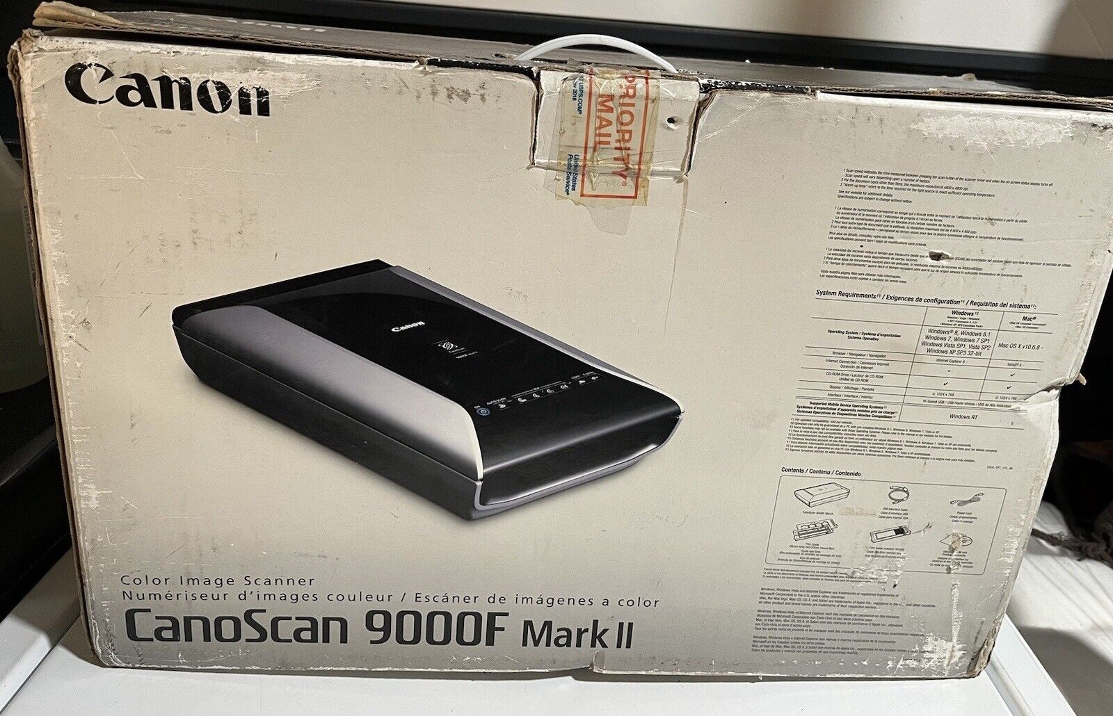 Canon CanoScan 9000F Mark II Film and Document Scanner