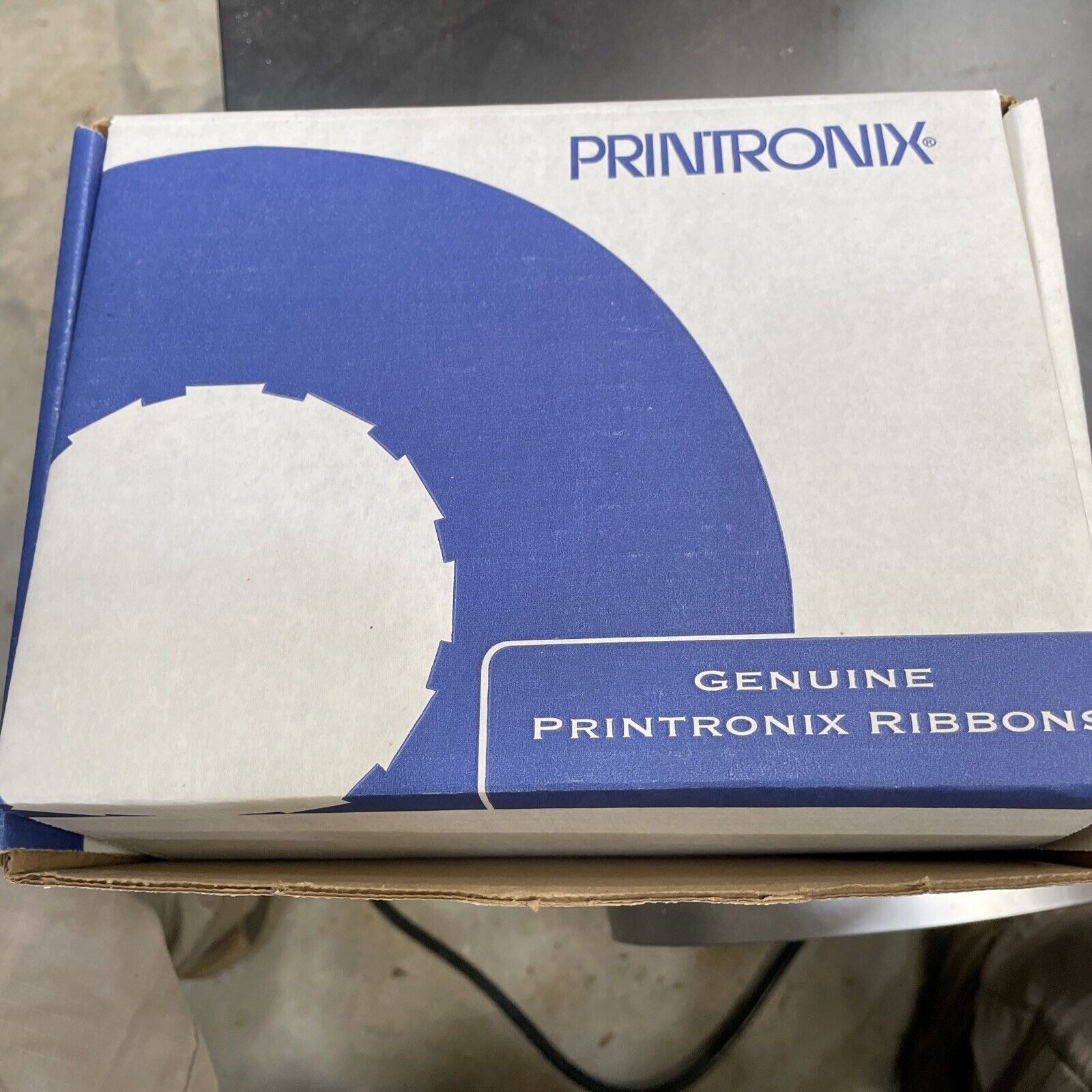 Box of 6Sealed Genuine Printronix 107675-005 Barcode OCR Ribbons NEW