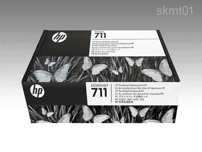 HP C1Q10A Printhead Replacement Kit 711 for T520,T120, T530, T130, T125 DHL NEW