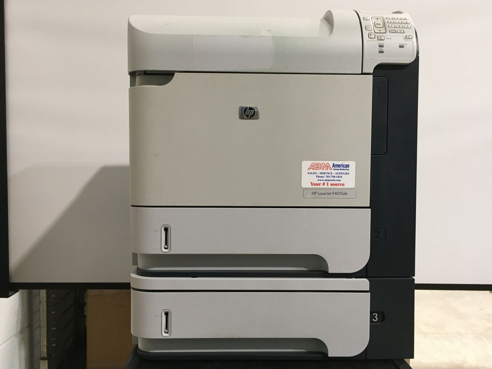 HP Laserjet P4015DN Workgroup Printer w/ 260k Pages and 83% Toner +Duplex +Tray