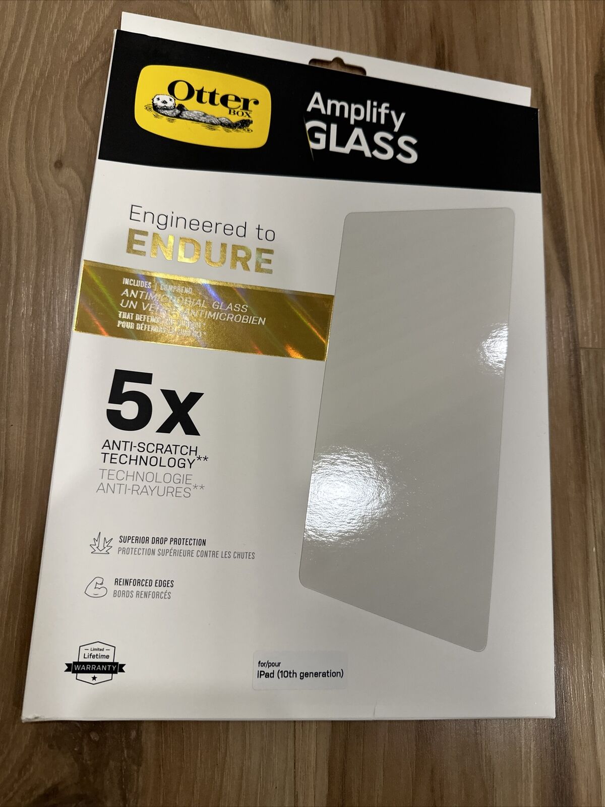NEW & Sealed OtterBox Amplify Glass iPad 10th Generation Screen Protector