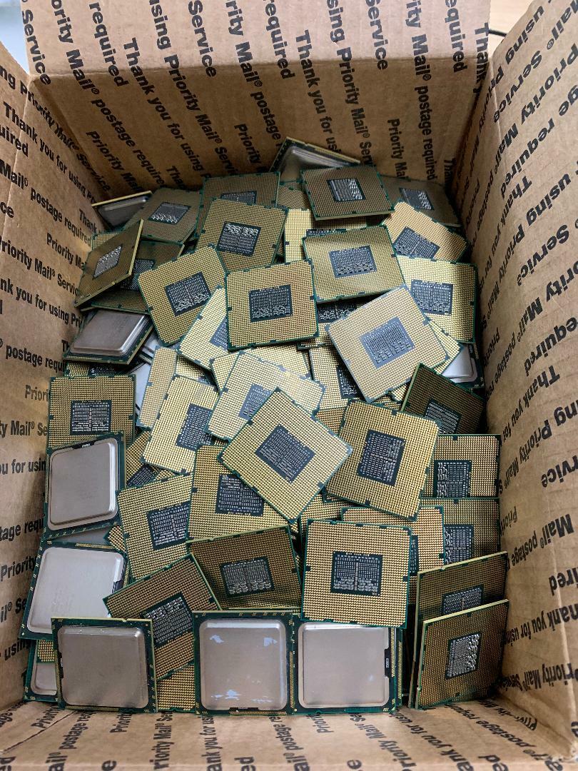 20 lbs of Cpu\'s FOR GOLD RECOVERY