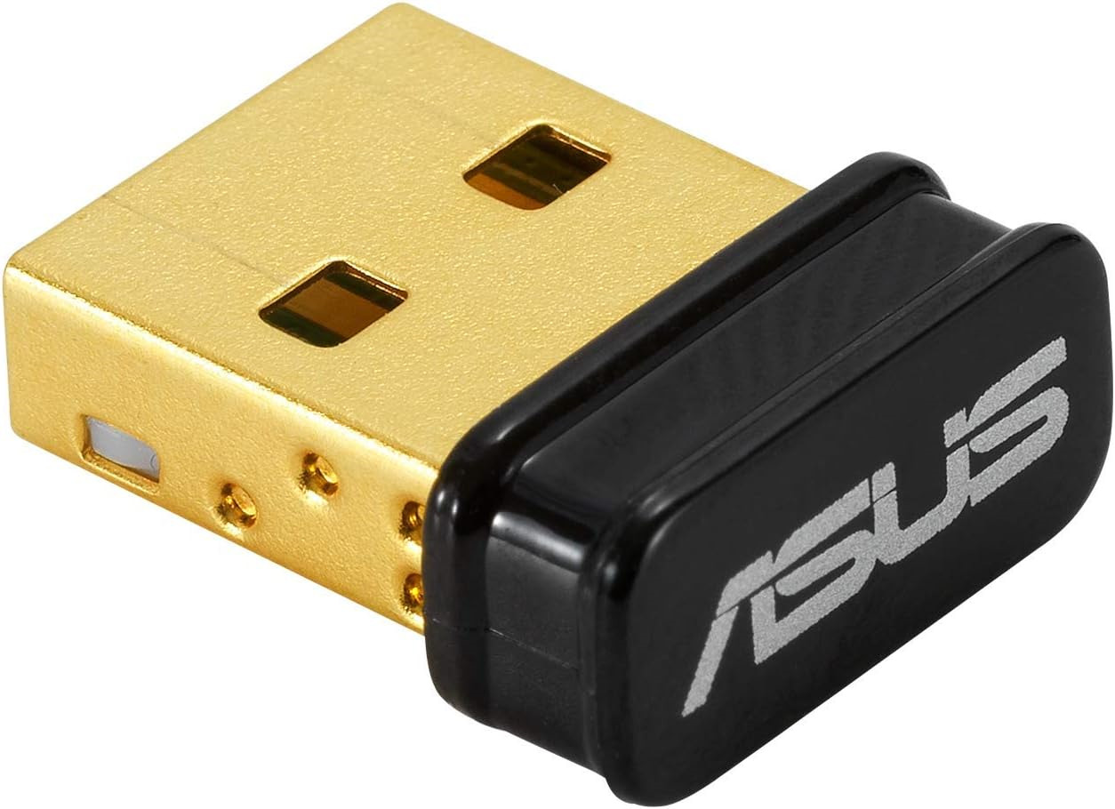 ASUS USB-BT500 Bluetooth 5.0 USB Adapter with Ultra Small Design Backward wit...