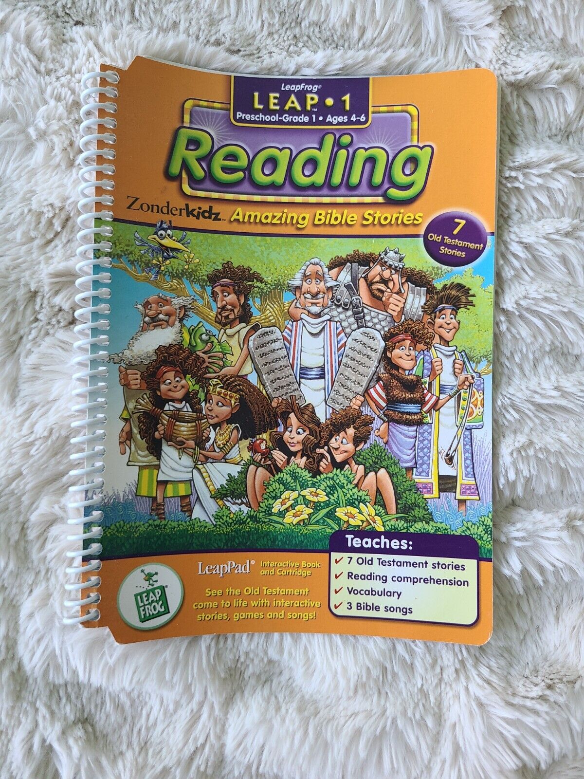 LeapFrog Leap 1 Reading: Amazing Bible Stories 7 Old Testament Stories