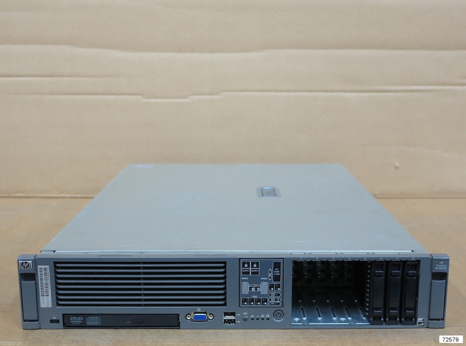 HP ProLiant DL385 G5 2 Quad-Core 2.3GHz 32Gb RAM 2U Rack Mount Server 449764-421