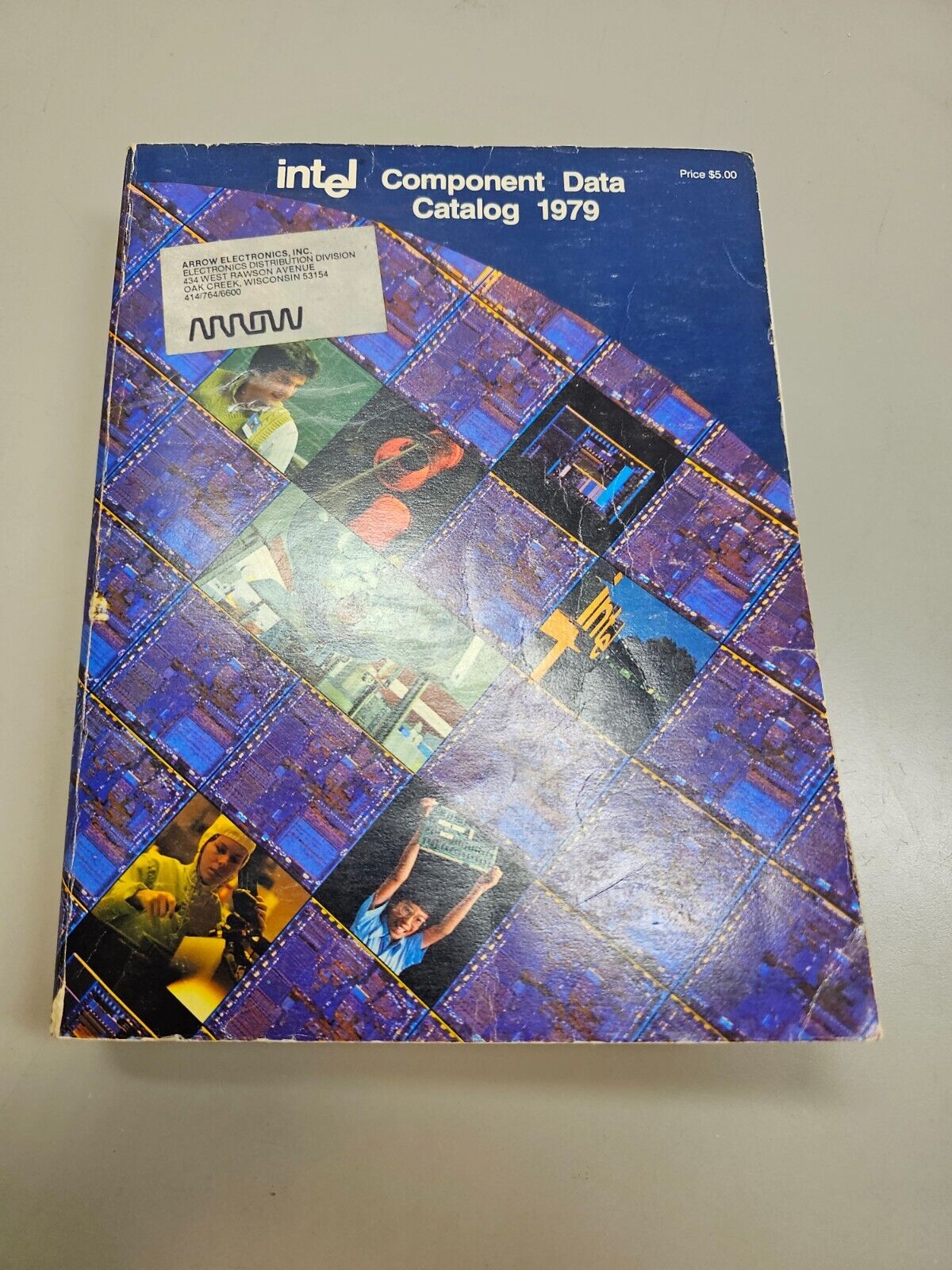 Vintage Original 1979 Intel Component Data Catalog PC reference book