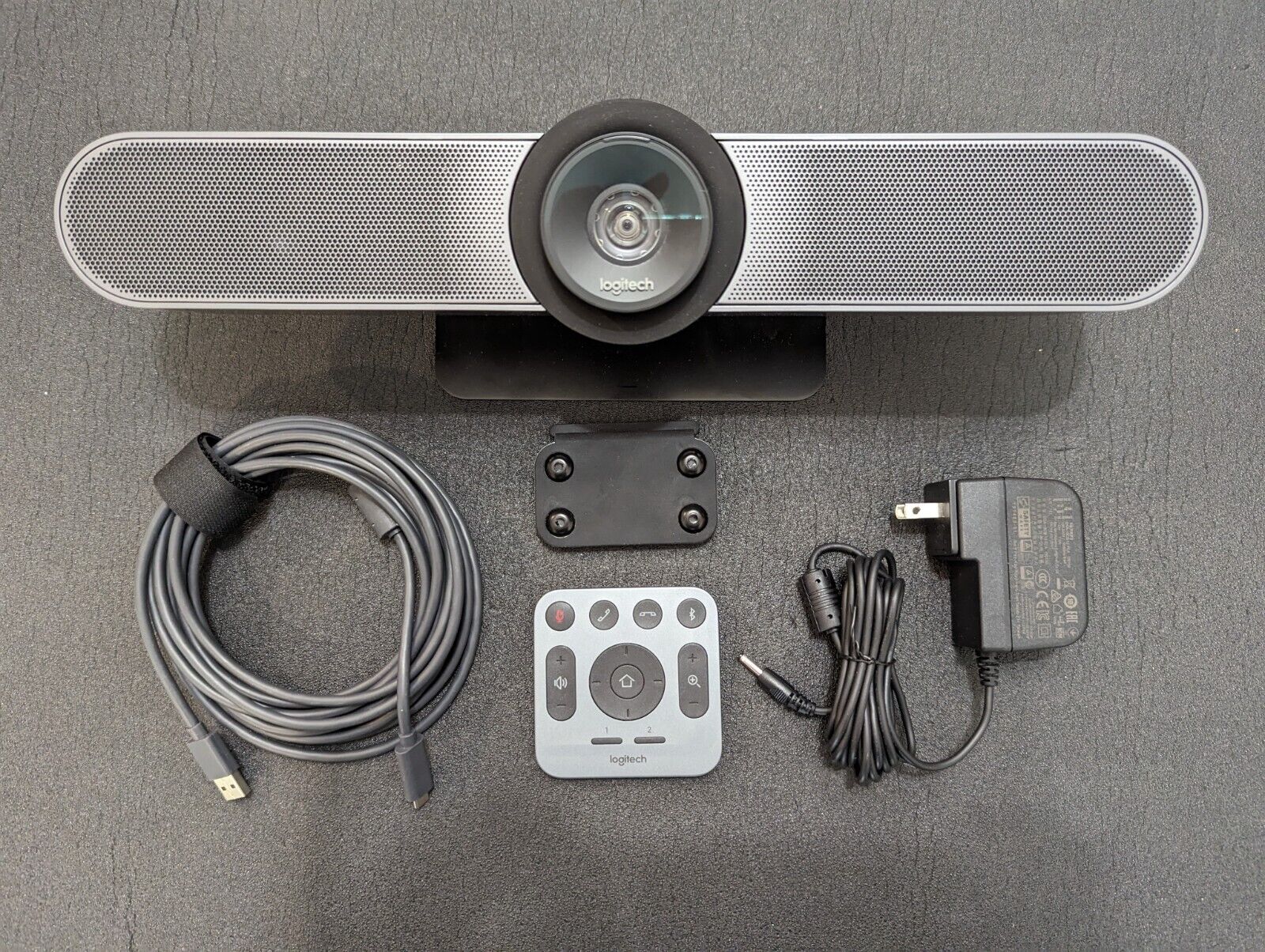 Logitech MeetUp Video Conference Camera for Huddle Rooms 4K Ultra HD 5x Zoom