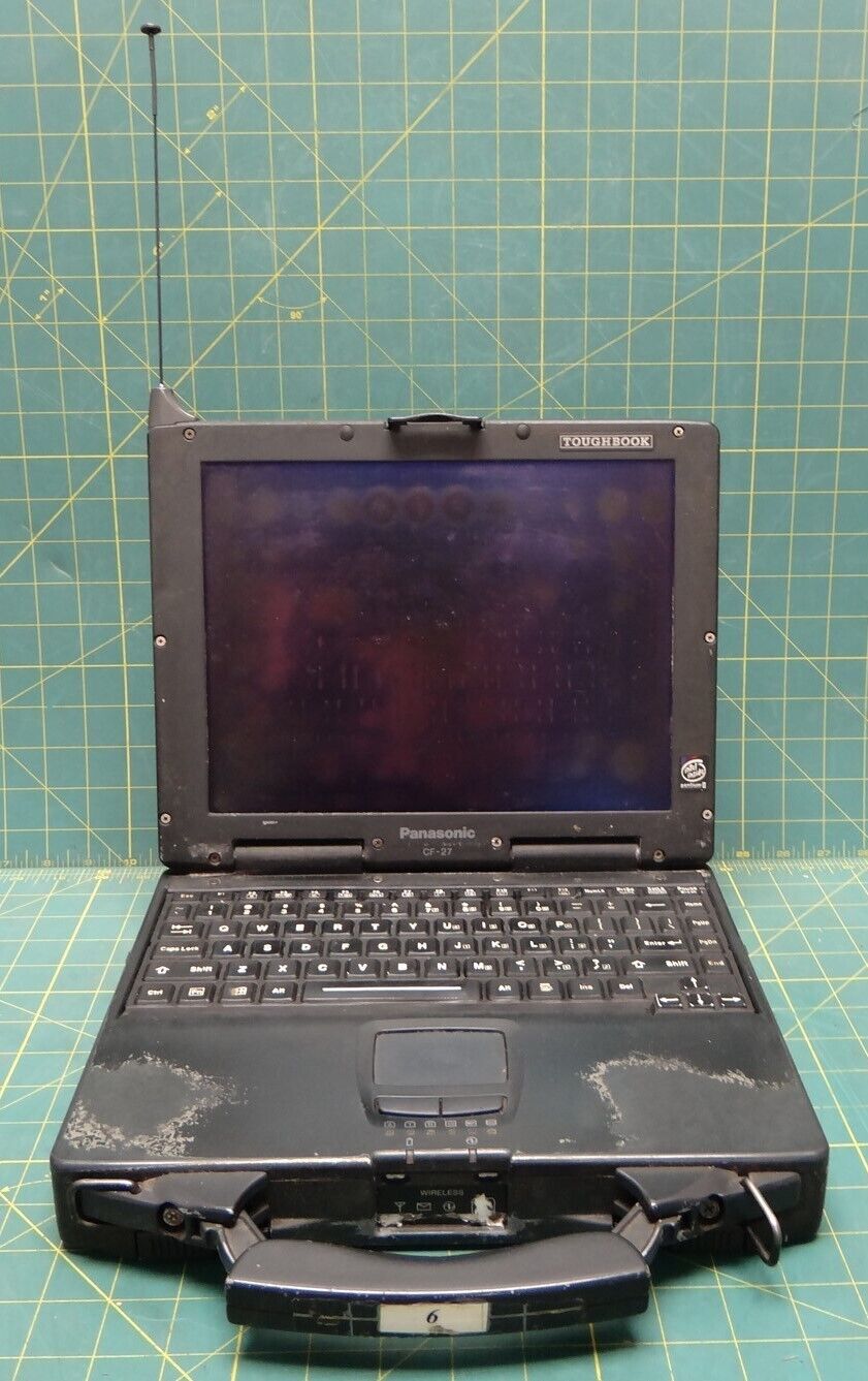 Heavily Used Panasonic Toughbook CF-27 Computer Only