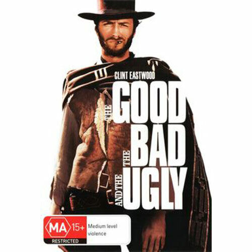 The Good, The Bad and The Ugly DVD NEW (Region 4 Australia) Clint Eastwood
