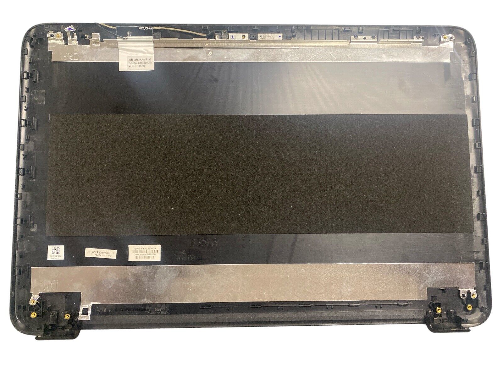 HP 250 G5, 255 G5 laptop LCD Back Cover Top Base Rear Lid 813925-001