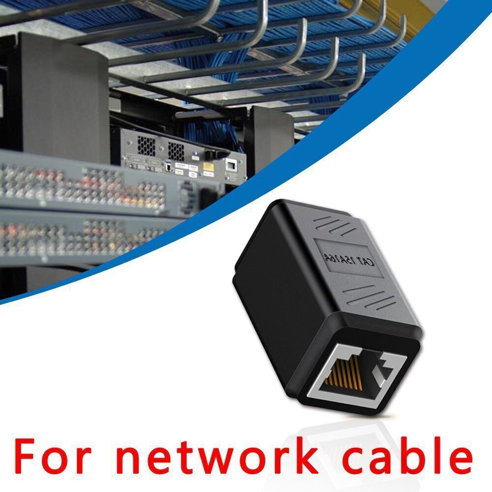 RJ45 Inline CouplerCat7/Cat6/Cat5e Ethernet Network lot Cable Extender Connector