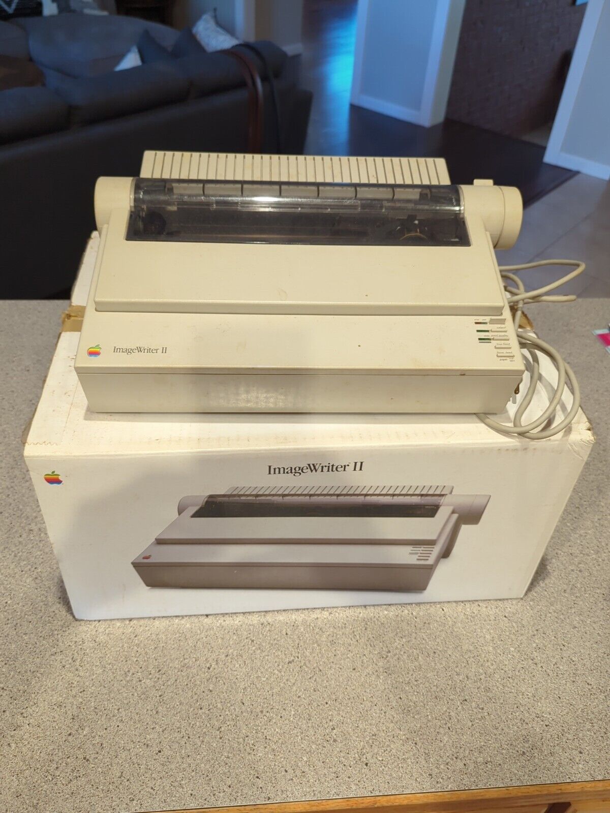 Vintage Apple Image Writer Printer II A9M0320 With BOX