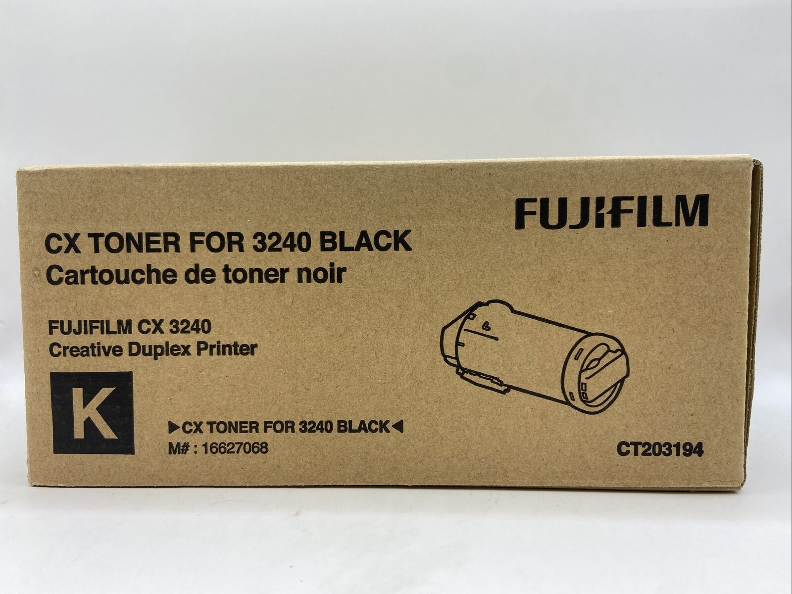 Fujifilm CX Toner Cartridge for 3240 BLACK - Creative Duplex Printer 