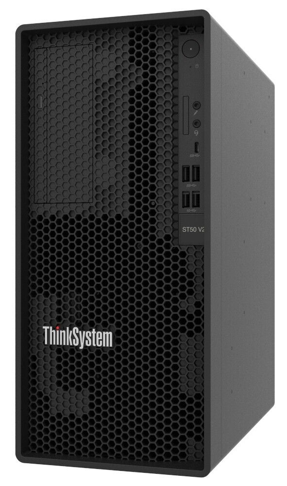 Lenovo ThinkSystem ST50 V2 Tower Server Intel Xeon E-2324G 3.10 GHz 16 GB RAM