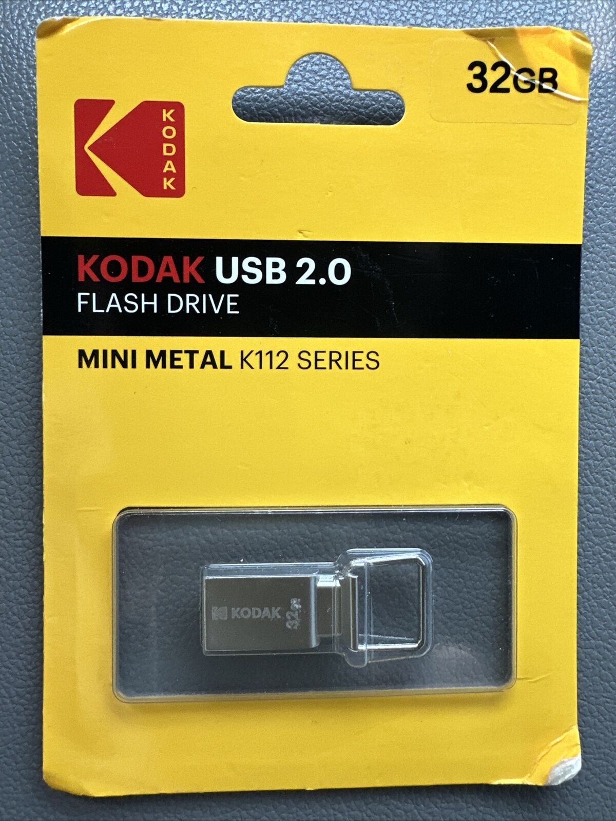 KODAK USB Flash Drive 32GB K112 Super Mini Metal  USB2.0 Pendrive Memory Stick
