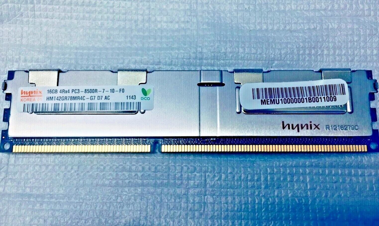 48GB ( 3x 16GB ) PC3-8500R DDR3 ECC Memory for Apple 2009-2012 Nehalem Mac Pro
