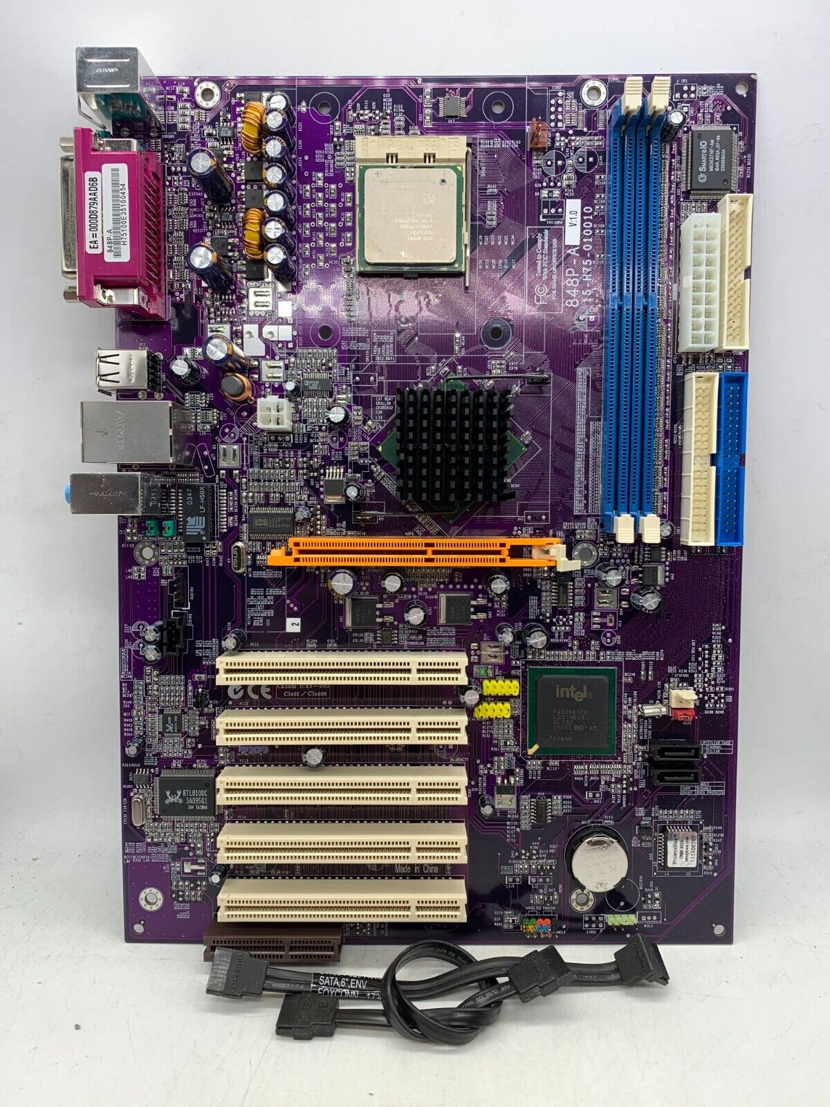 ECS 848P-A Motherboard PGA478 848P DDR ATX Intel Pentium 4 3.20GHz