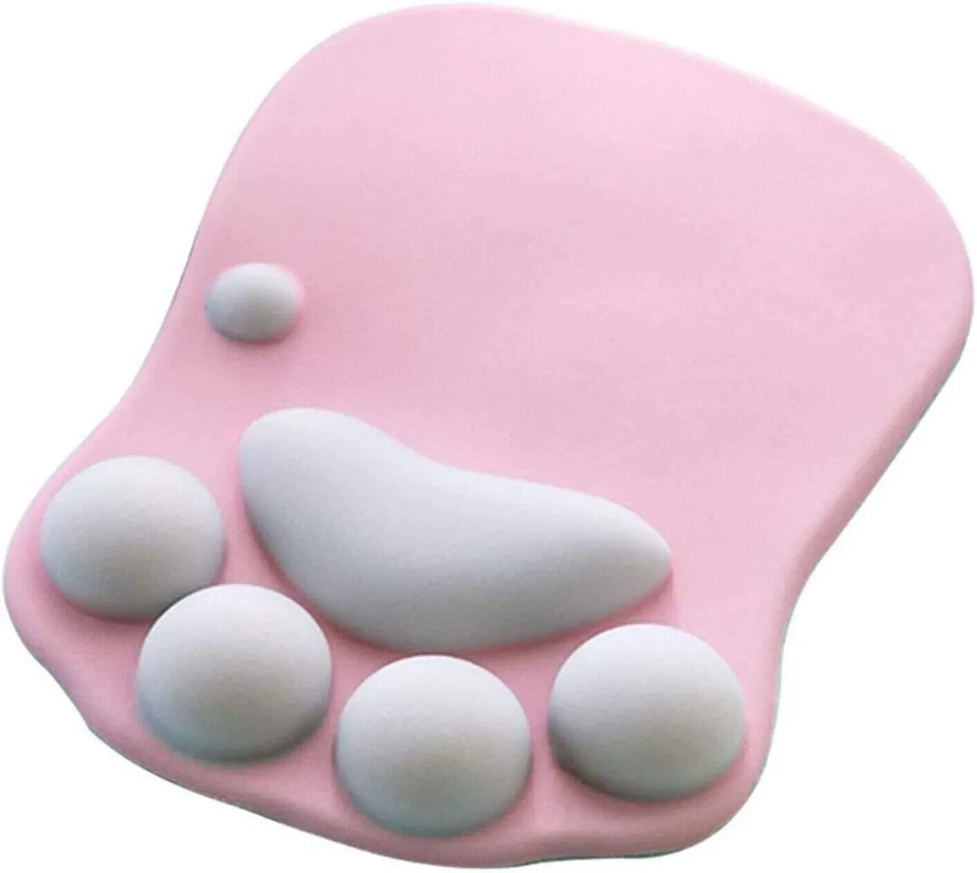 Cat Paw Mouse Pad w/ Wrist Support Soft Gel Wrist Rest Pad Cute Cushion Mousepad