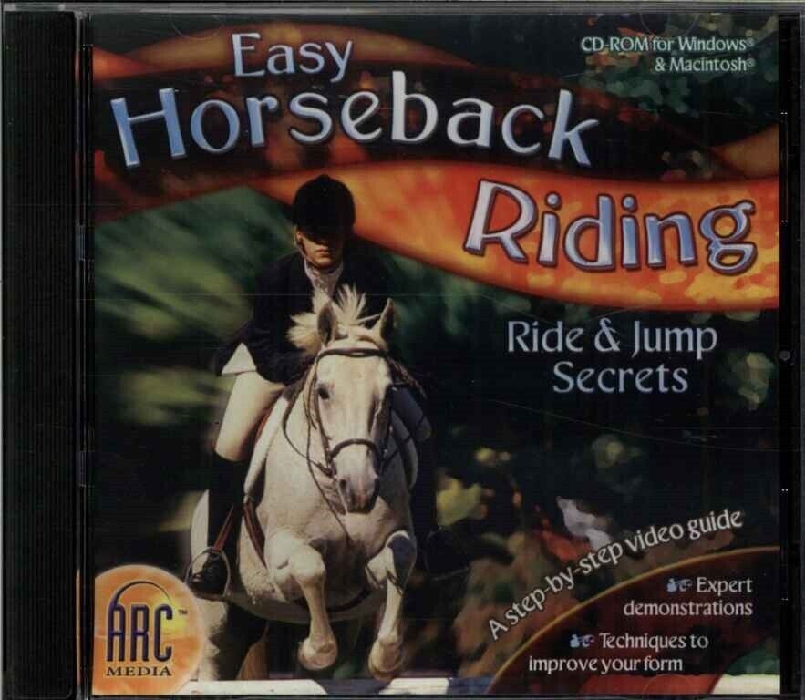 Easy Horseback Riding, Ride & Jump Secrets, Step by Step Video Guide, PC MAC