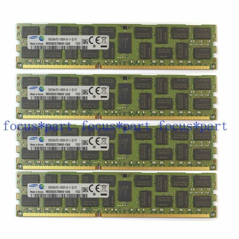 Samsung 96GB (6X16GB) DDR3 1333MHz PC3-10600R ECC Registered Server Memory RAM