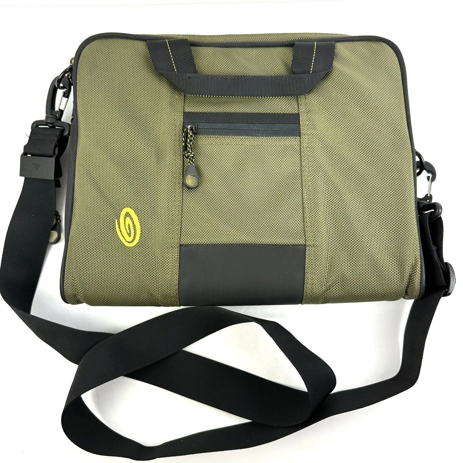 Timbuk2 Laptop Sleeve Case Travel Bag Olive Green Canvas SMALL Tablet Holder