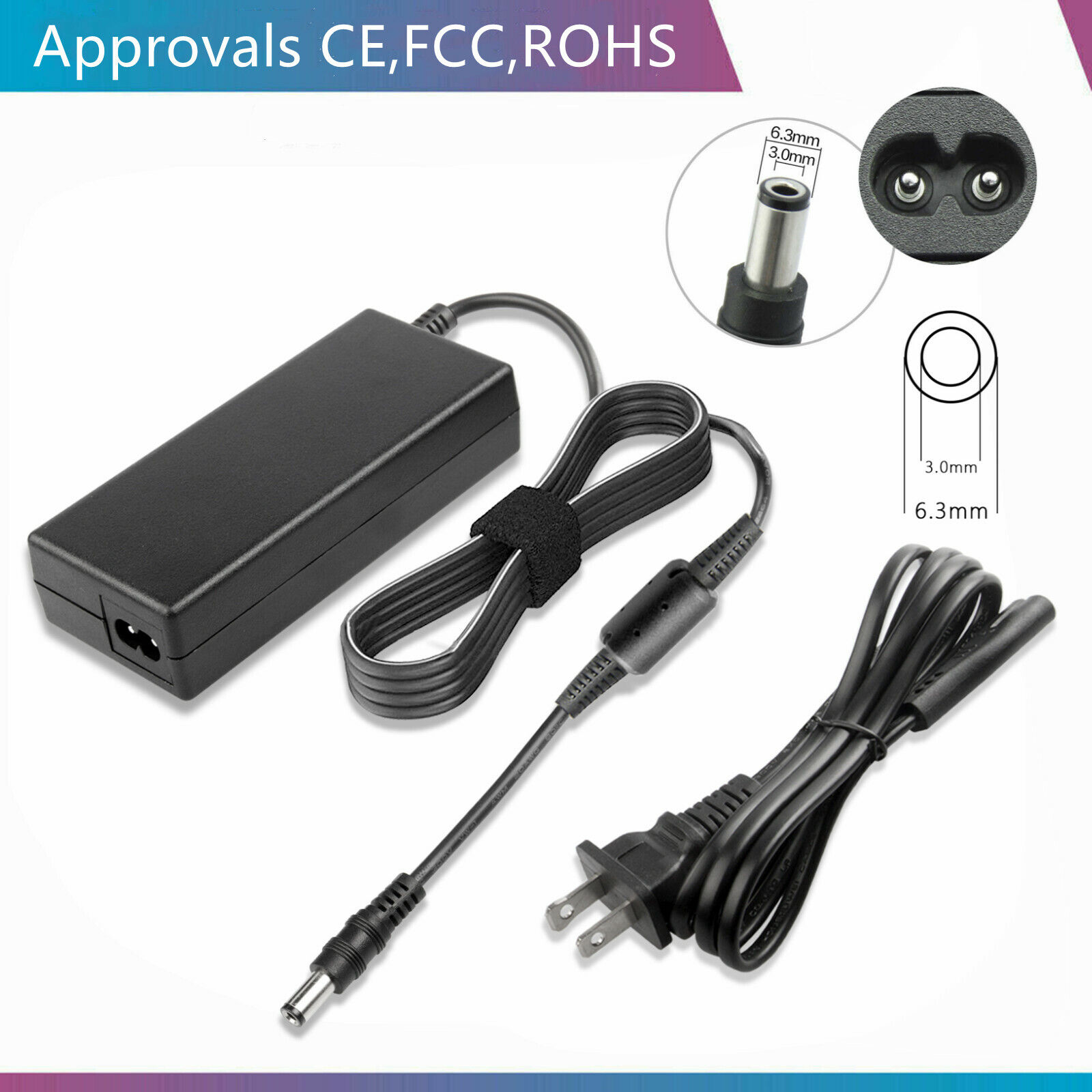 15V 5A 75W AC Adapter Compatible with Toshiba Satellite P100 P105 A105 M45 M115 