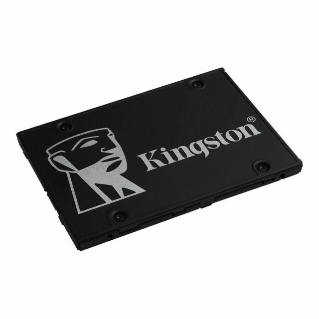 Box of 10 X New Kingston KC600 256GB 2.5 in SATA III Internal SSD (SKC600/256G)