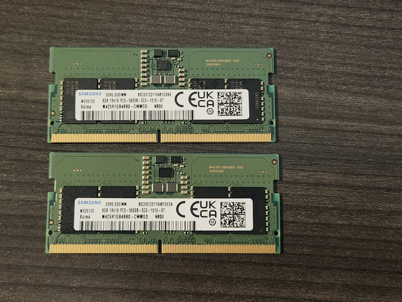 Samsung 16GB Kit(2x8GB) PC5-5600B DDR5 SODIMM Memory M425R1GB4BB0-CWM0D