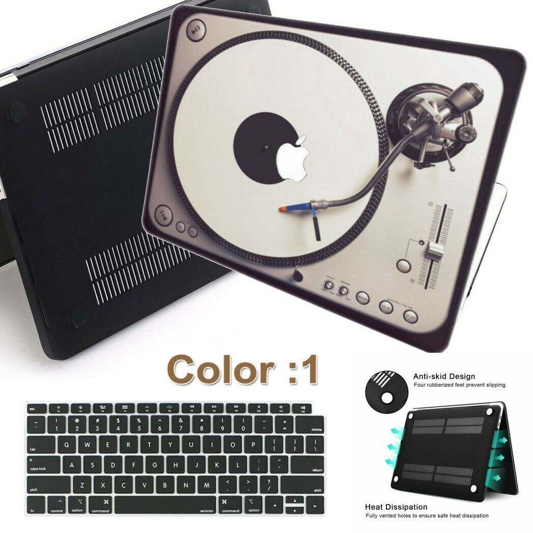 Vintage Cool Style Matte Laptop Hard Case +KB Cover For Macbook Pro 13“2008-2021