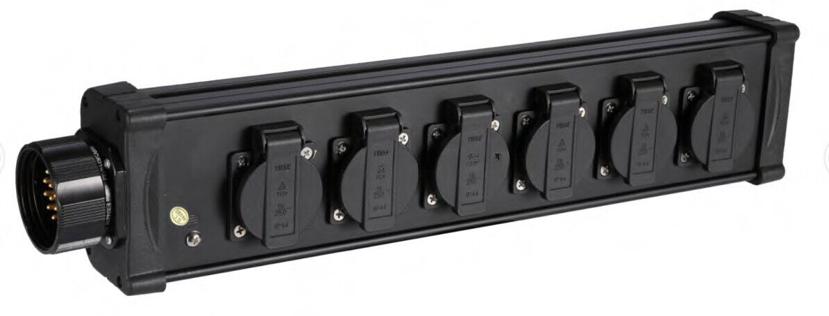 High Quality 19pin Socapex To European Socket Power Box for Stage Supply
