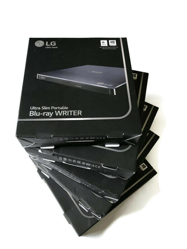 **WHOLESALE** LG BP50NB40 Slim Portable Blu-ray/DVD/CD Burner 5 PC LOT