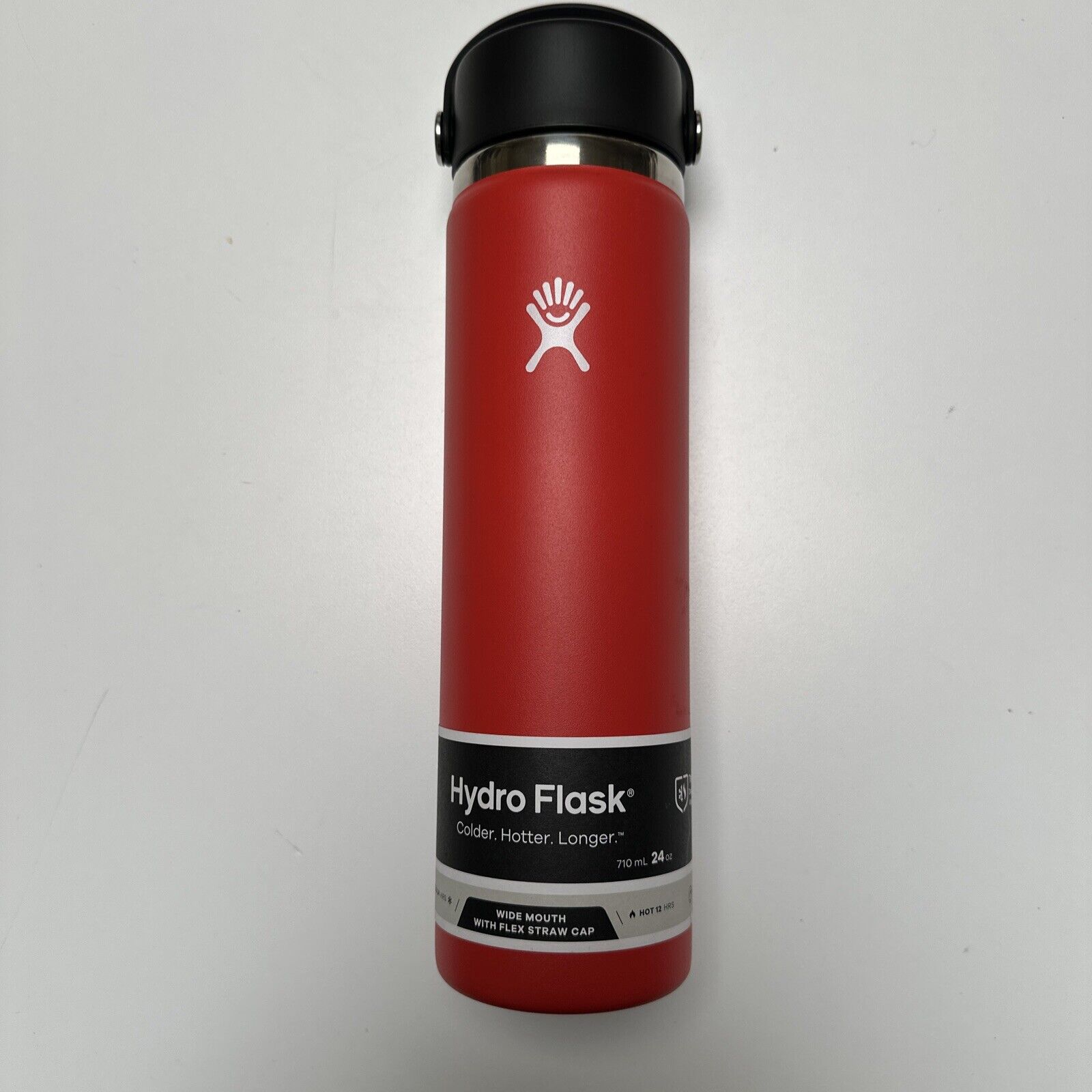 Hydro Flask - Wide Flex Straw Cap, Goji, 24 Oz