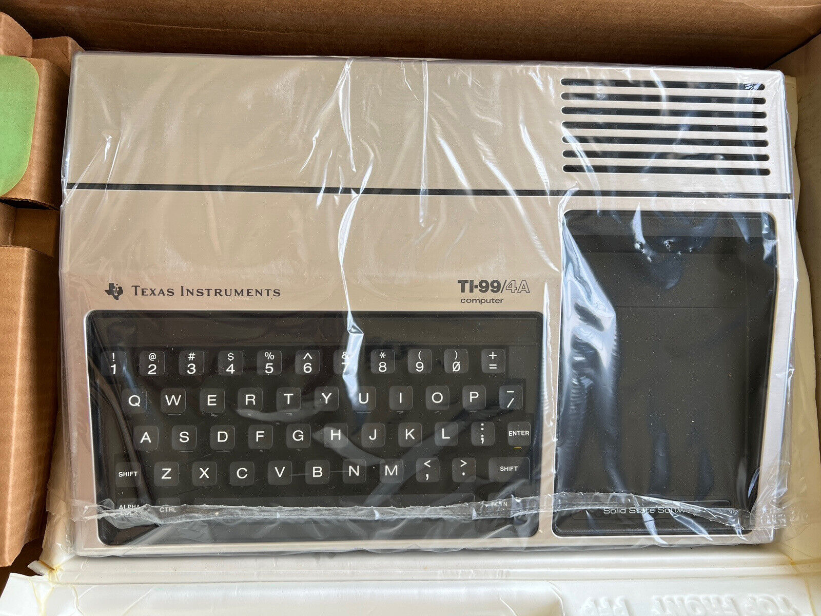 Vintage Texas Instruments TI99/4A Home Computer, New Old Stock