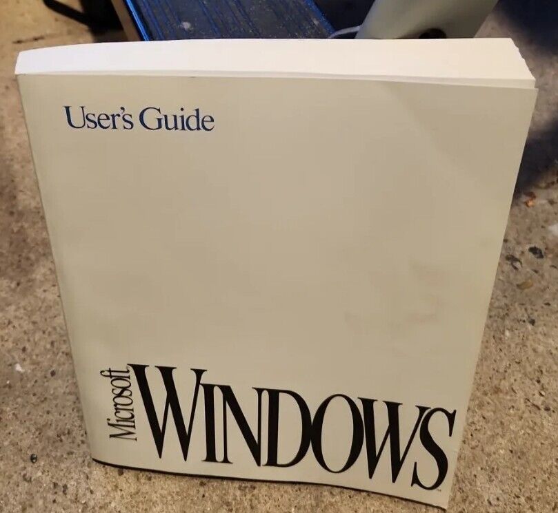 Microsoft Windows User\'s Guide Version 3.1 Vintage Books 21669