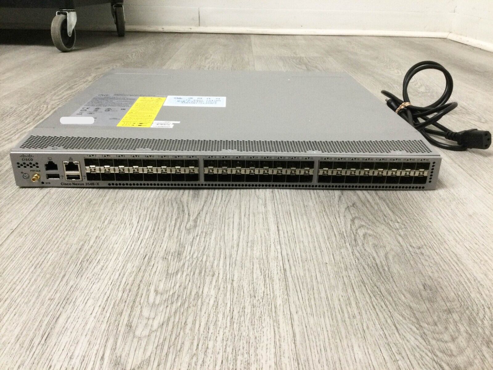 Cisco Nexus 3548-X 48 SFP+ Ports Enhanced Ethernet Switch N3K-C3548P-10GX