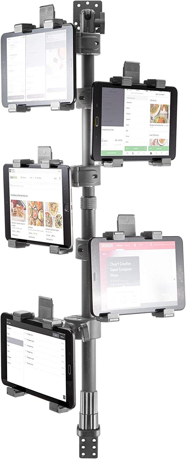 iBOLT TabDock Point of Purchase Wall Mount - with 5 Tablet Holders